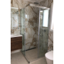 Australia Custom made Semi-Frameless Corner Sliding Shower Screen (900-1000) * (900-1000) *1950